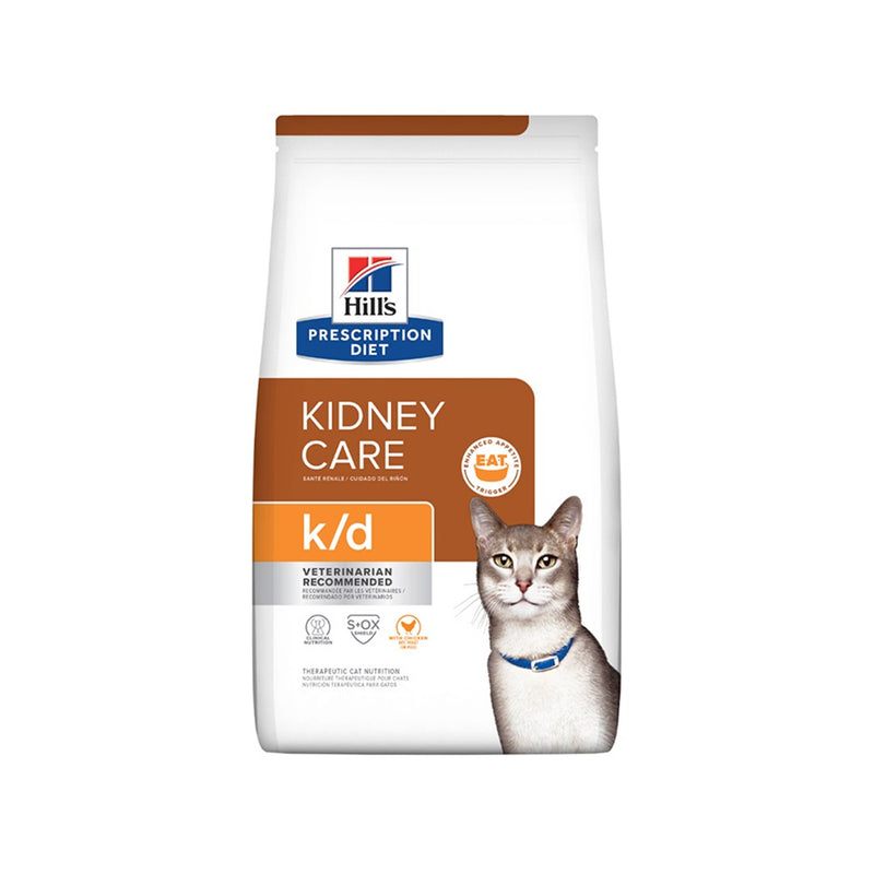 Ração Hills K/d Cuidado Gatos Adultos Com Doença Renal