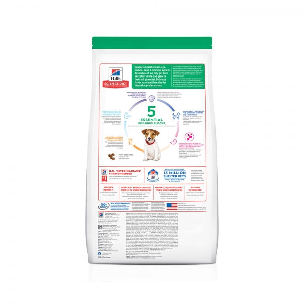 Ração Hills Science Diet para Cães Filhotes Pedaços Pequenos